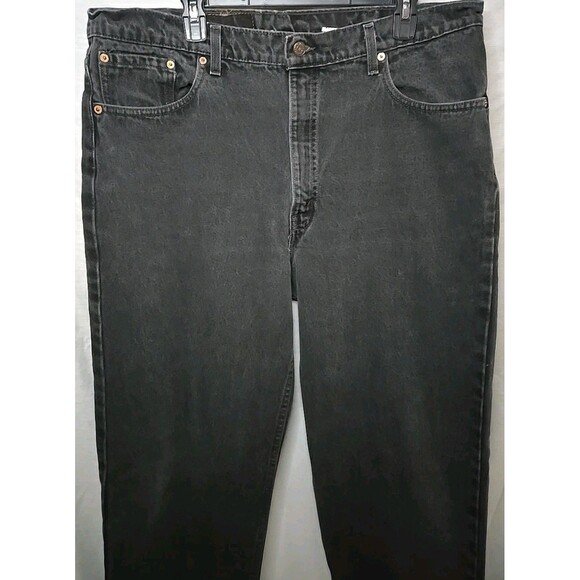 Vintage Levi 550 Relaxed Fit Jeans, Black, Men's 42x32 Made In The USA - Picture 4 of 8